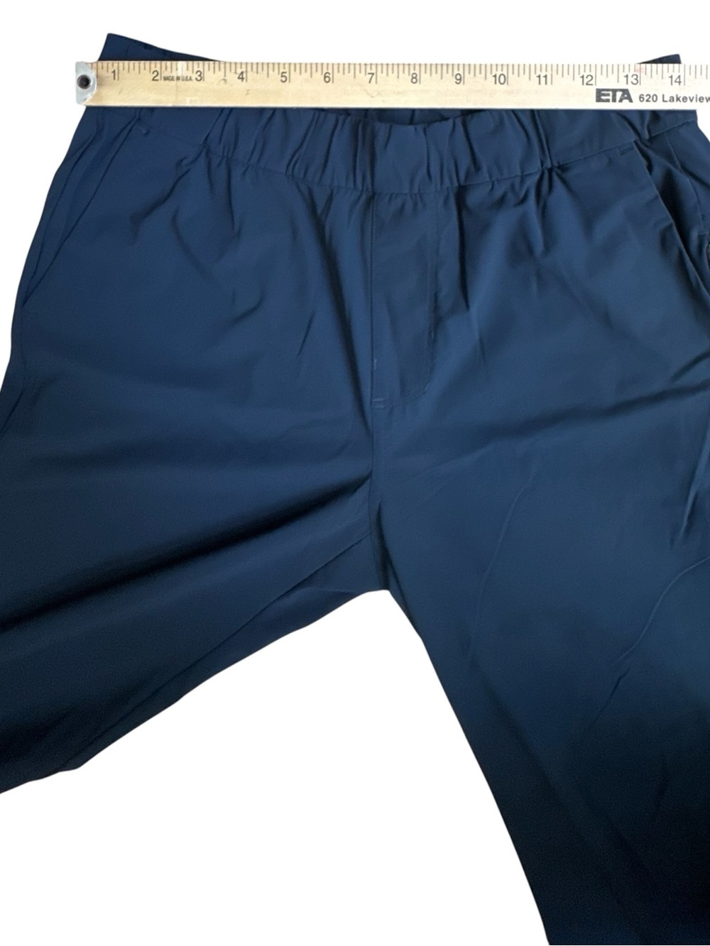 Vuori Women’s Navy Performance Lightweight Travel Pants Size Medium - Picture 4 of 7
